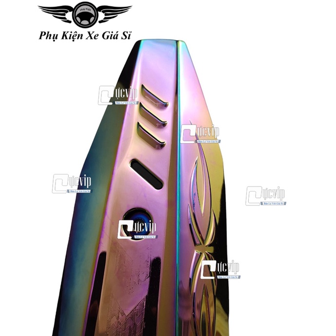 [Rẻ Vô Địch] - (3727) - Ốp Pô Xe Vario 2018 - 2020 Xi Titan 7 Màu