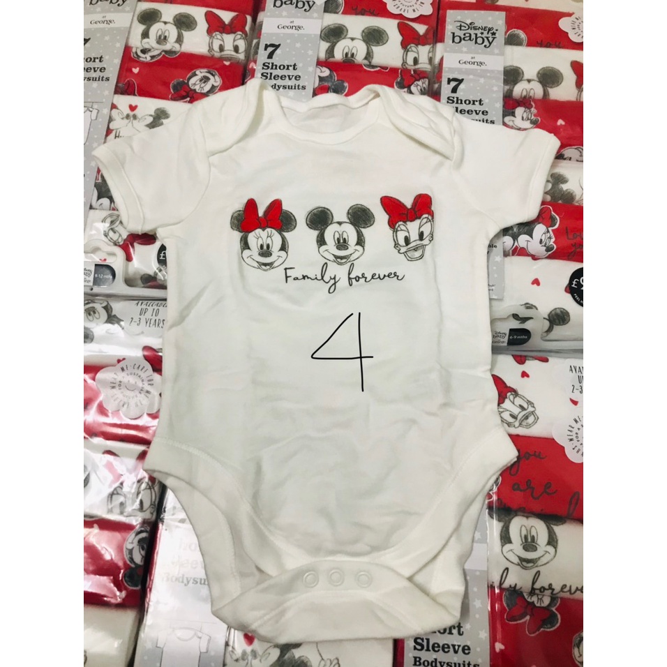 Body mickey đỏ george/tách lẻ