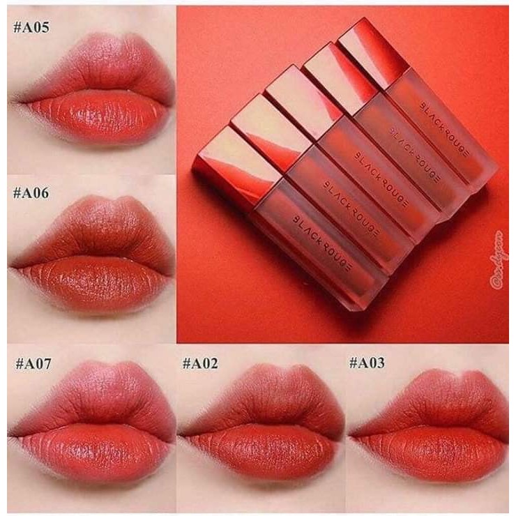SON KEM LỲ BLACK ROUGE AIR FIT VELVET TINT