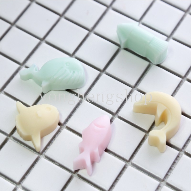 Khuôn Silicon Làm Bánh / Xà Phòng / Sô Cô La Hình Cá Biển 3D Dễ Thương