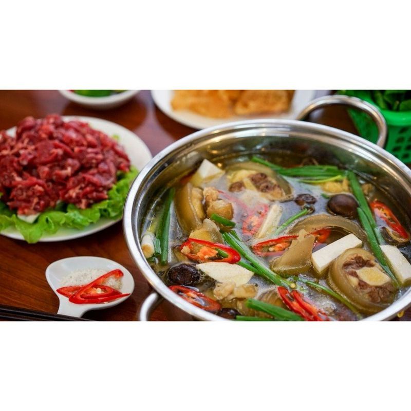 Gia vị nấu lẩu DÊ - BÒ đầy đủ tiện lợi