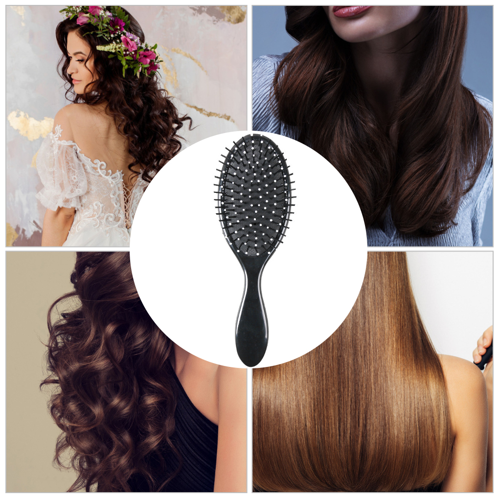 [Hàng mới về] Lược chải tóc massage da đầu bằng nhựa dành cho nữ