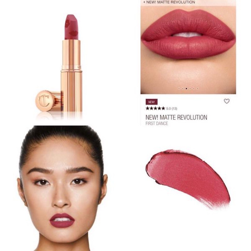 Son môi CHARLOTTE TILBURY MATTE REVOLUTION LIPSTICK-FIRST DANCE