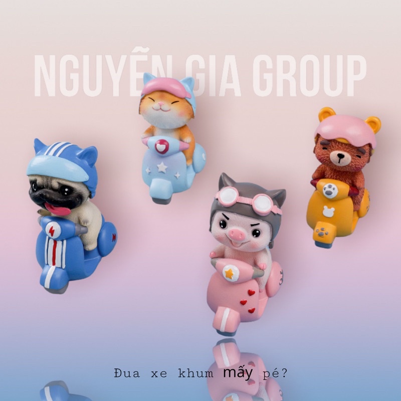 Tượng chibi gấu Brown đáng iu kute- quà lưu niệm, quà sinh nhật tuổi học sinh tại Nguyễn Gia group Cao Đạt Quận 5: