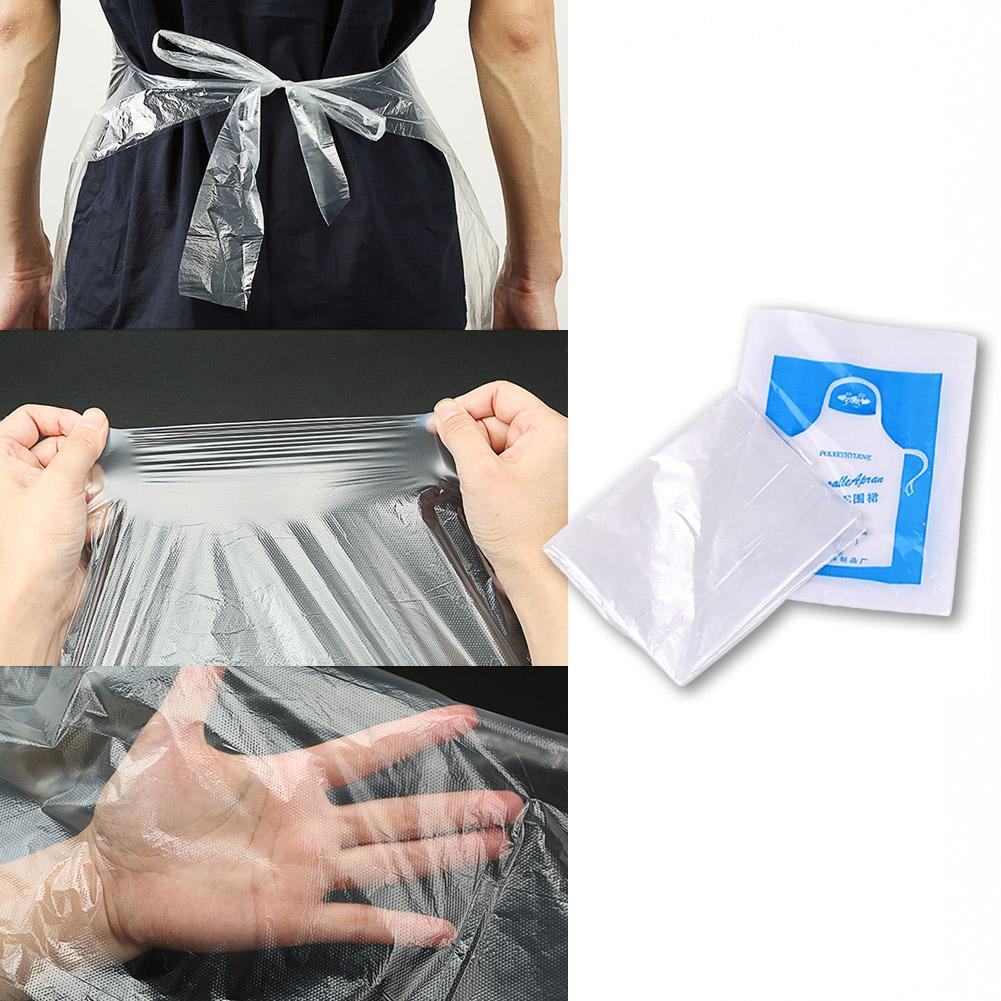 🍉Tạp dề nilon chống bẩn, chống thấm nước dùng một lần DUASHOP.