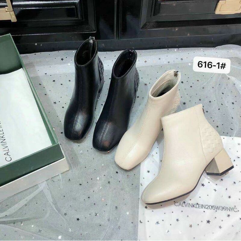 boot gót vuông hậu sóng