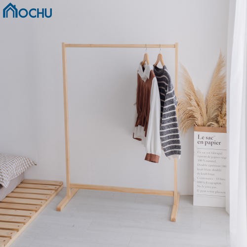 Giá treo quần áo đồ gỗ thông lắp ráp đa năng OCHU SINGLE HANGER Nội thất thông minh decor phòng ngủ