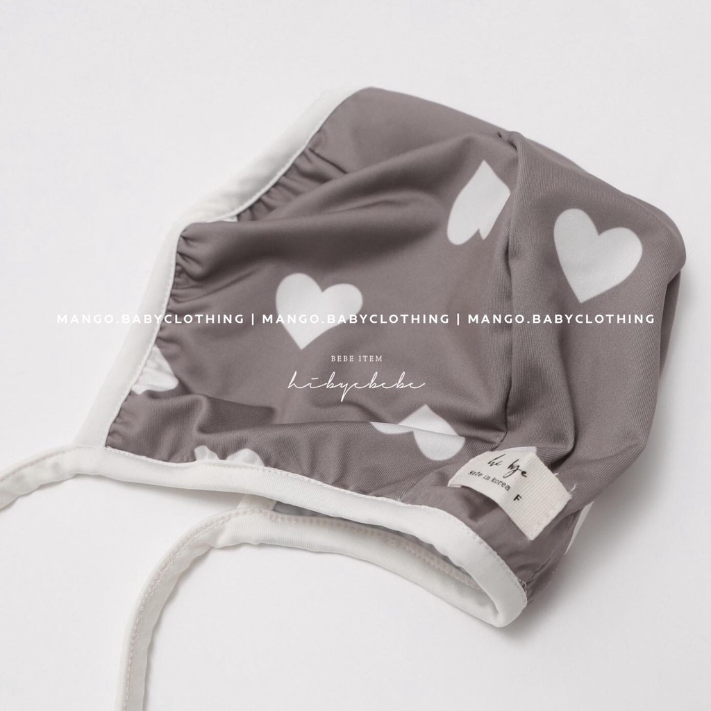 Đồ bơi bé gái với điển nhấn bèo nhún đáng yêu Peach Unbal - Hibyebebe