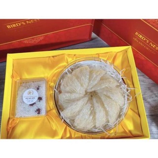 Yến sào tinh chế 100gr +🎁Tặng hộp quà biếu + nguyên liệu chưng cung đình cao cấp!!
