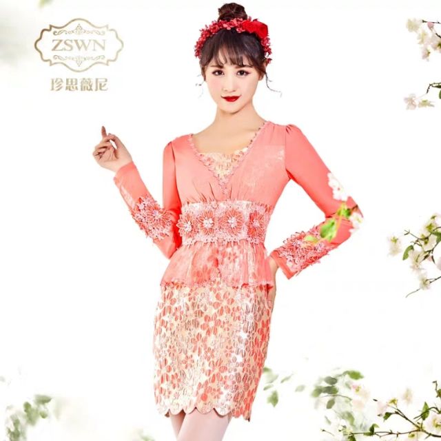 Đầm body dự tiệc chiết eo đính đá cao cấp & sang trọng