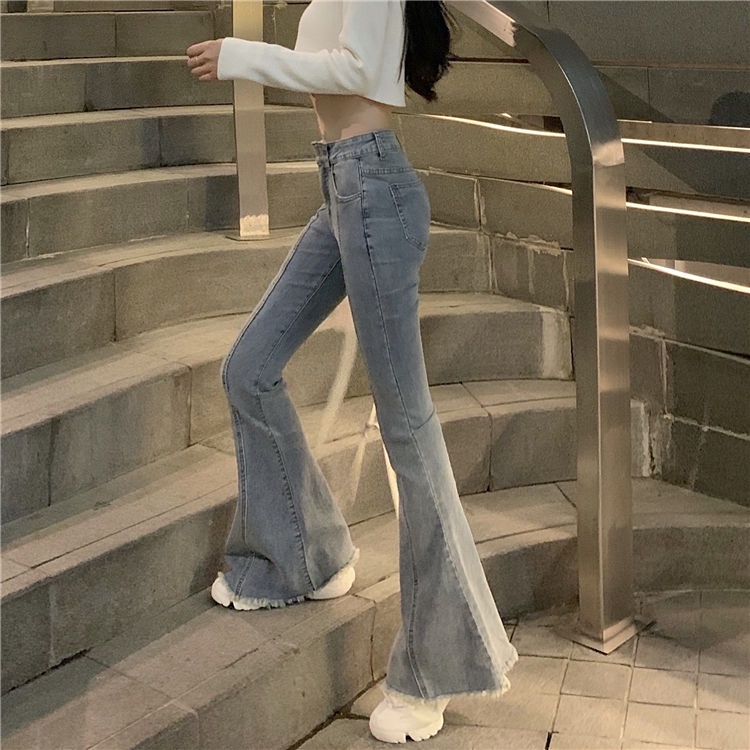 Quần Jeans Nữ Lưng Cao Ôm Dáng 2022