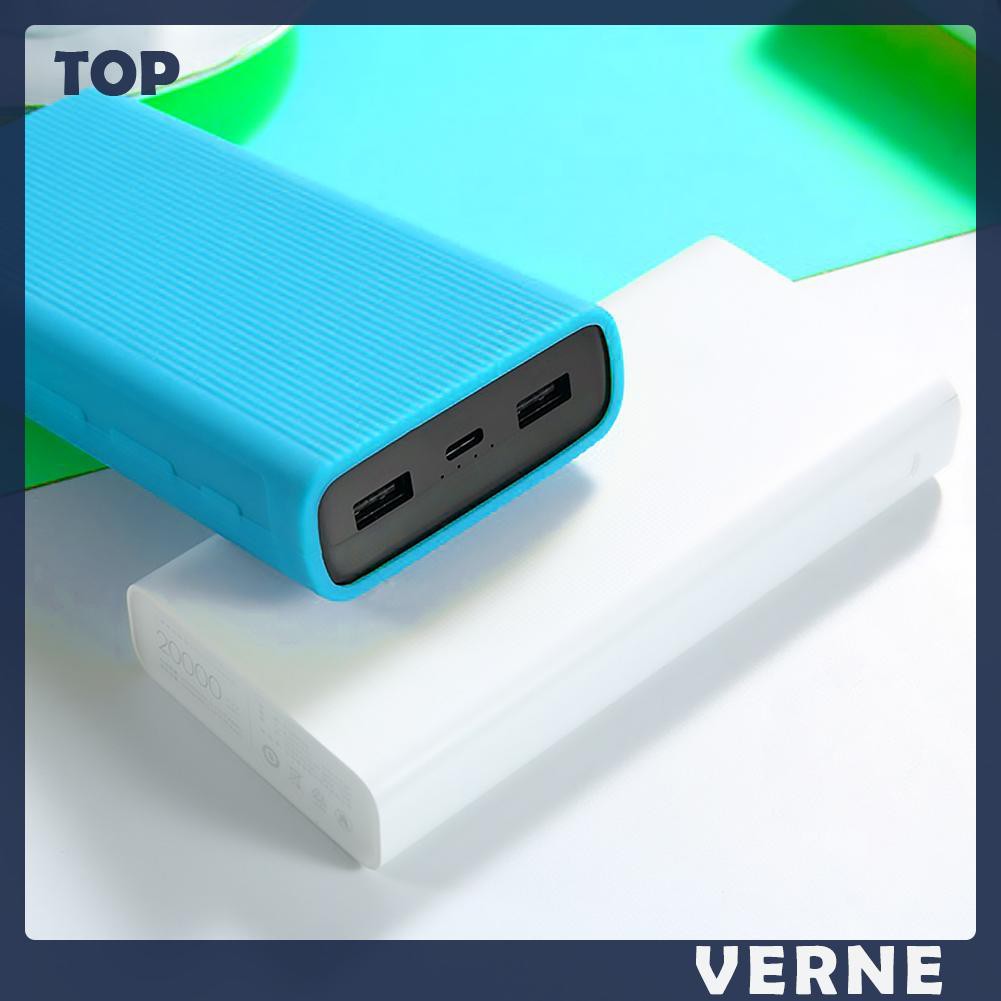 Vỏ Sạc Dự Phòng Verne Silicone 20000mah Cho Xiaomi Power Bank 3