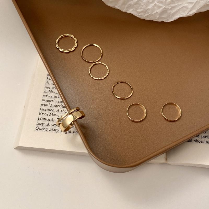 Nhẫn Thời Trang Phong Cách Hàn Quốc Đơn Giản Cho Nữ