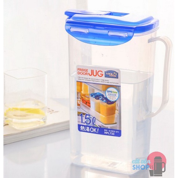 [Có Video] Bình Nước Lock&amp;Lock Jug 1.5L HPL733