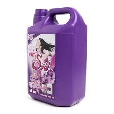 Nước giặt xả quần áo đậm đặc 6in1 SPJ ĐEN VÀ TÍM THÁI LAN 5lít