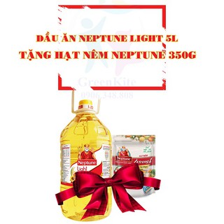 Dầu Ăn Neptune Ligh 5L Tặng Gói Hạt Nêm 350g