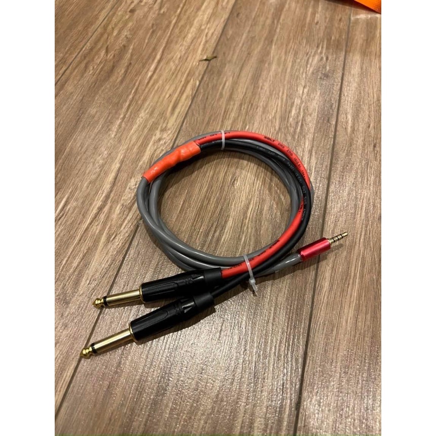 Dây Livestream Chế 1 Đầu 3.5 và 2 Đầu Hoa Sen Dùng Cho Mixer, Icon Pro Âm li- Dây live stream Cao Cấp Chất Lượng