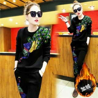 Bộ hình thêu chim công quảng Châu