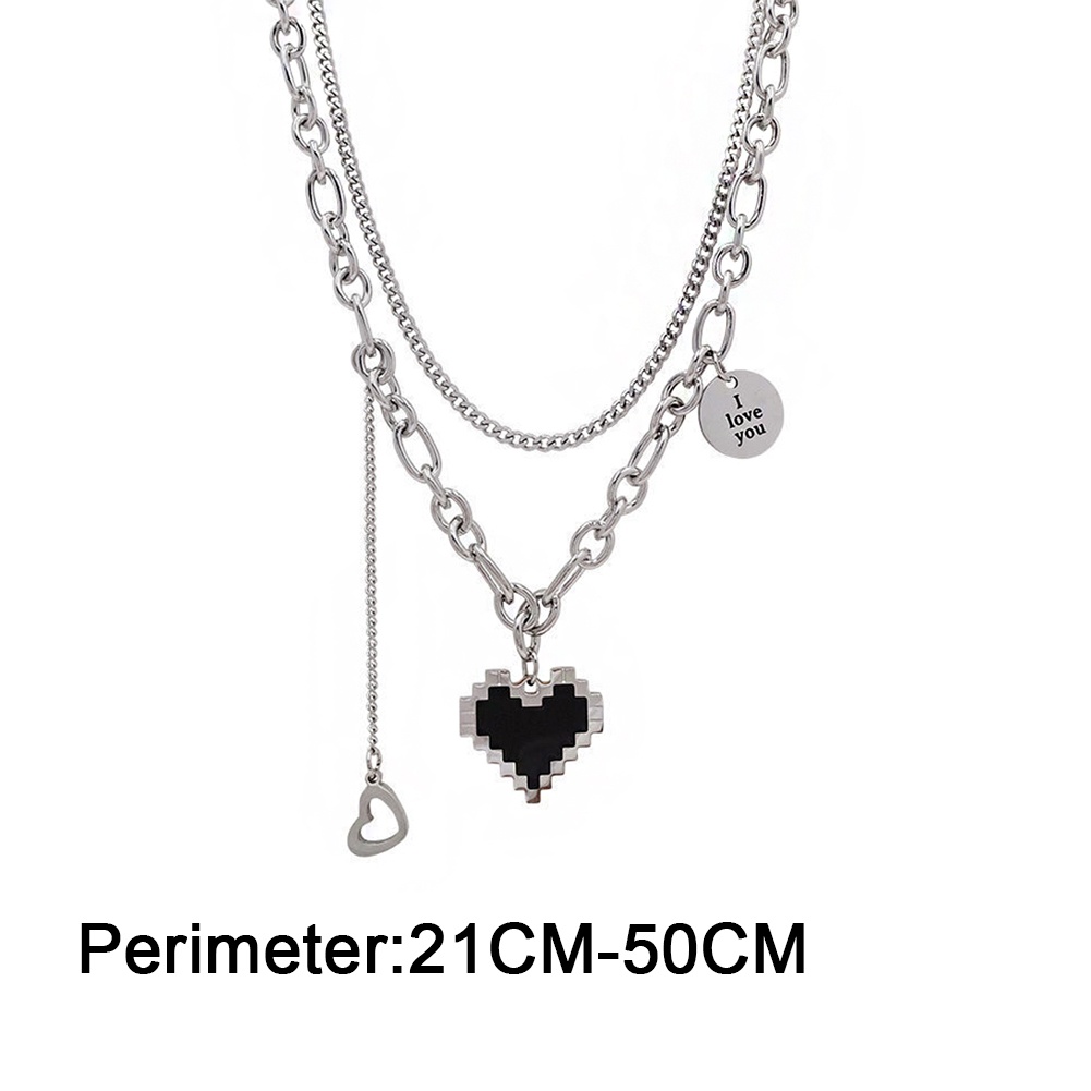 Vòng Cổ Choker Phối Tua Rua Mặt Trái Tim Thời Trang Lãng Mạn