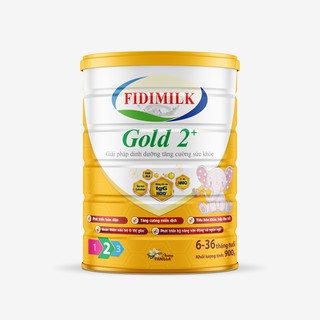 Sữa bột FIDIMILK GOLD 2+ hộp thiết 400-900gram (date 2023)