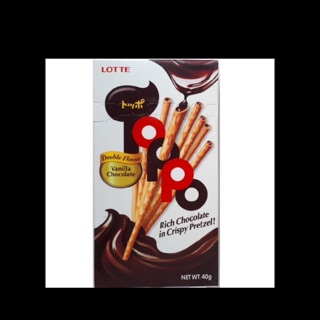 Bánh que/ đũa Toppo lotte vị socola