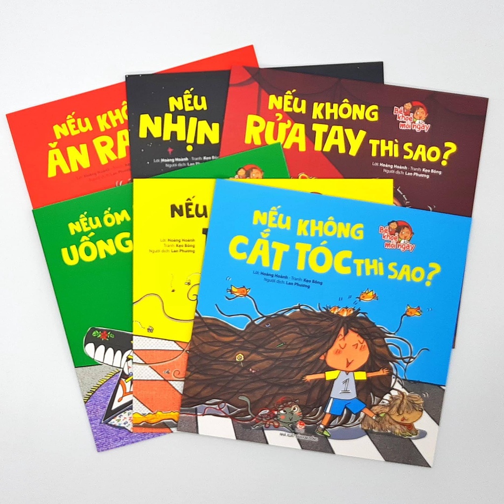 Sách - Bé khỏe mỗi ngày - Nếu không ... thì sao- CHỌN LẺ CUỐN
