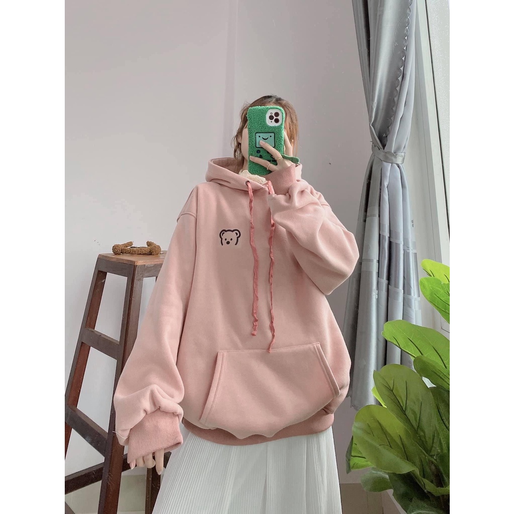 [RẺ VÔ ĐỊCH] Áo Hoodie nỉ bông phối màu siêu cute PC301020