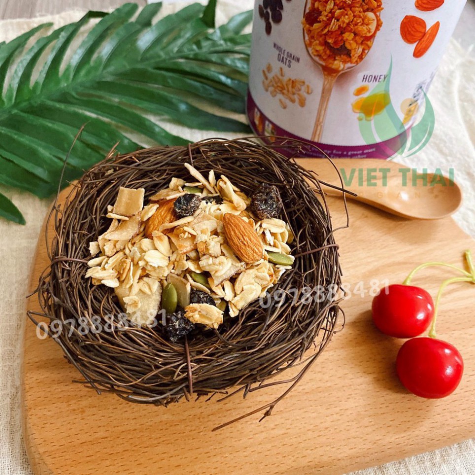 [BÁN SỈ] Ngũ Cốc Ăn Kiêng Hỗ Trợ Giảm Cân Simply Granola Dinh Dưỡng Siêu Ngon 454g  FREESHIP  Ngu Coc An Kieng