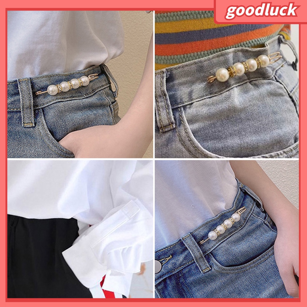 Fairystore| Ghim Cài Áo Đính Ngọc Trai Nhân Tạo Phong Cách Hàn Quốc Thời Trang Cho Nữ