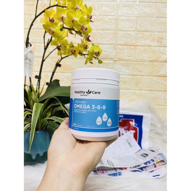 Omega 369 Của Healthy Care Úc 200 Viên (mẫu mới)