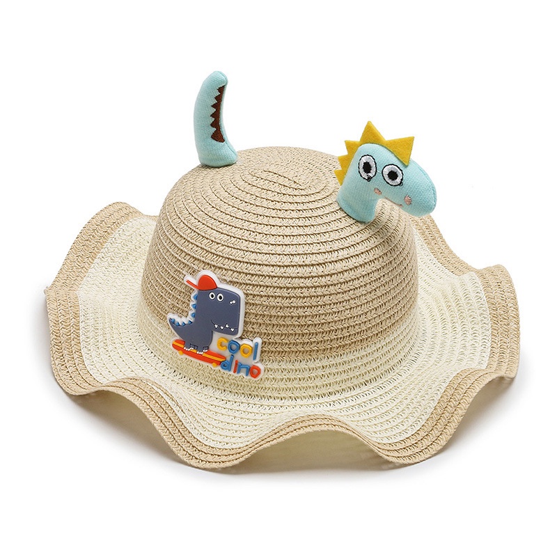 Nón Tai Bèo Hình Khủng Long Dễ Thương Cho Bé Từ 2-7 Tuổi