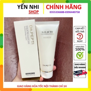 [CHÍNH HÃNG] Sữa Rửa Mặt Dr.Pepti Galacto Cleansing Foam 110ML