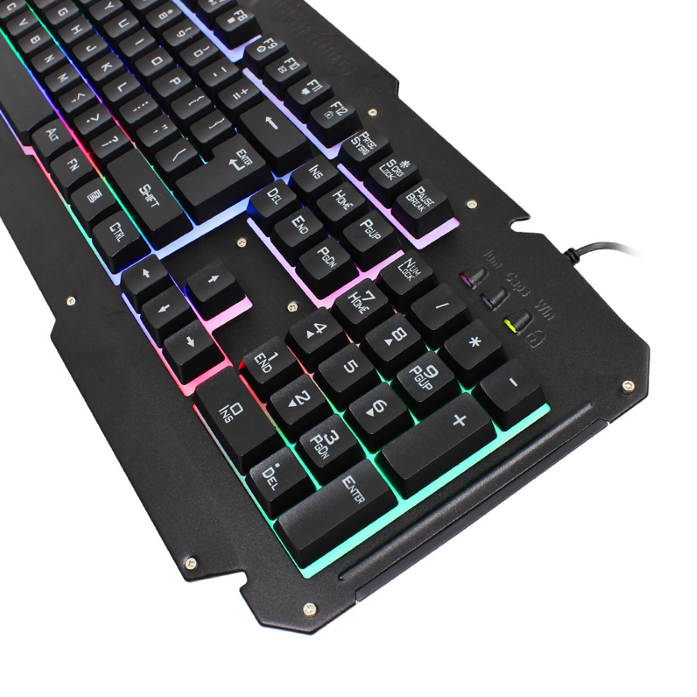 Bàn Phím Cơ Gaming Đèn Led Y605 Phát Sáng Cao Cấp Tiện Dụng