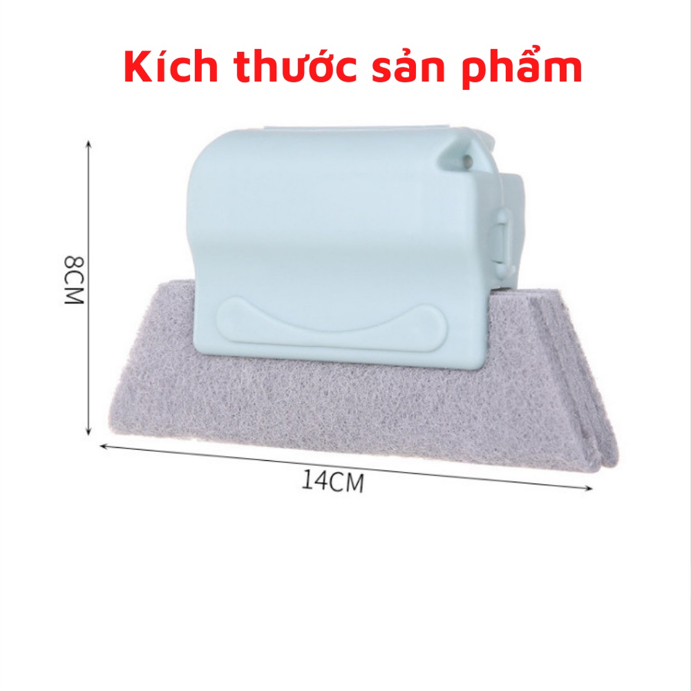 Bàn chải vệ sinh lau khe rãnh cửa sổ tiện lợi làm sạch góc khoảng trống cửa sổ