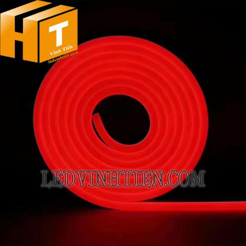 Led dây neon 220V cuộn 100m loại ống tròn / 2 cạnh chính hãng Vĩnh Tiến. sáng đều, màu đẹp, dây dẻo