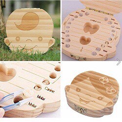 Hộp để răng sữa cho bé