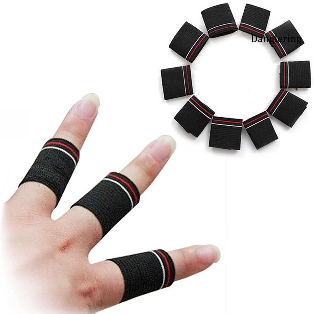 ✾Ốp Điện Thoại Thời Trang Cho PQX✾Set 10 Băng Quấn Bảo Vệ Ngón Tay Khi Chơi Thể Thao