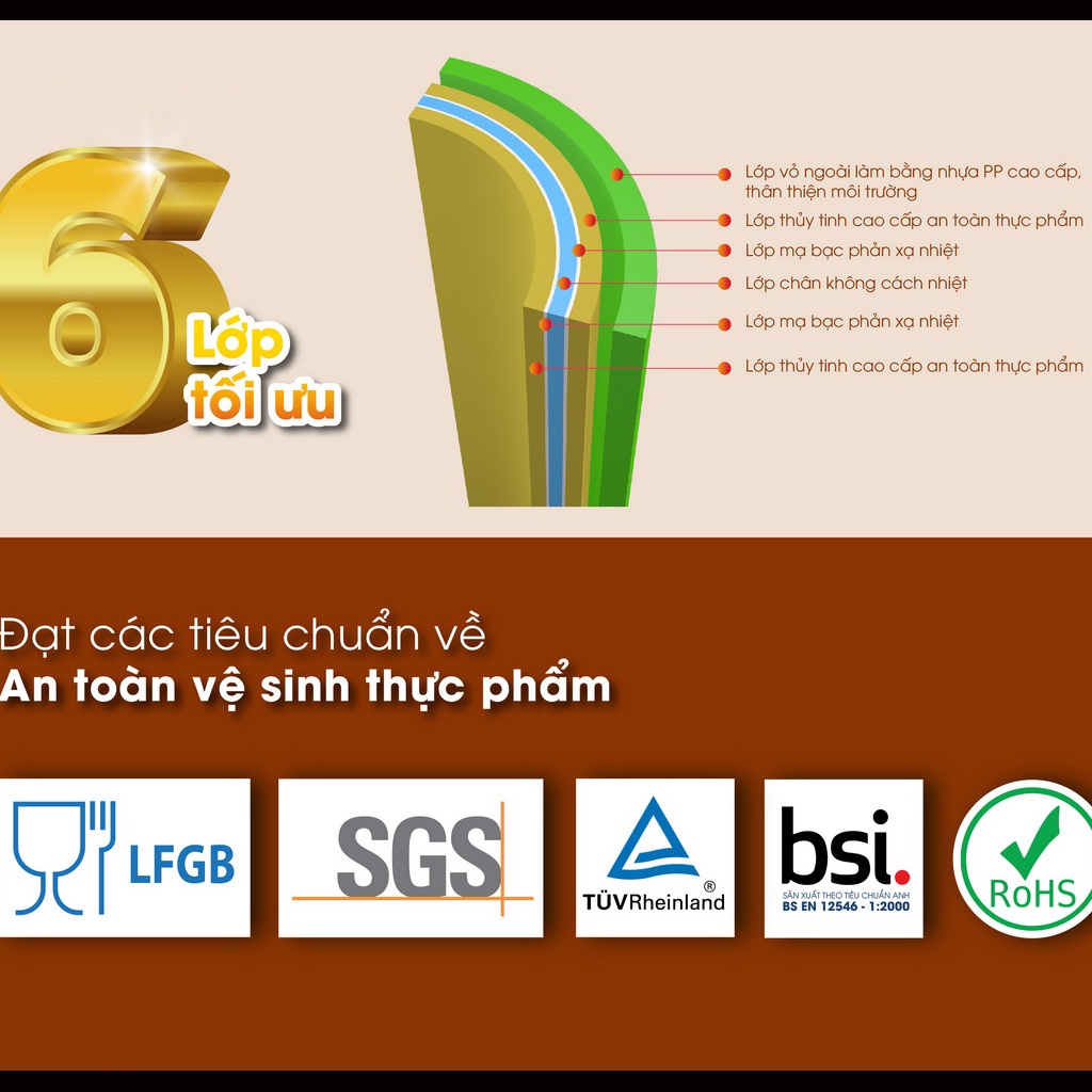 Phích Nước Rạng Đông - Phích Giữ Nhiệt Rạng Đông 1.8 Lít RD - 1800N1.T An Toàn - Chính Hãng - Dễ Sử Dụng