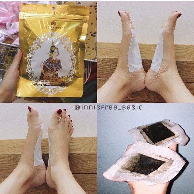 MIẾNG DÁN THẢI ĐỘC TỐ QUA GAN BÀN CHÂN ROYAL DETOX FOOT PATCH