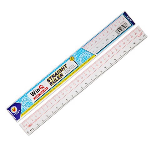 [ HCM ] THƯỚC KẺ WINQ 30CM