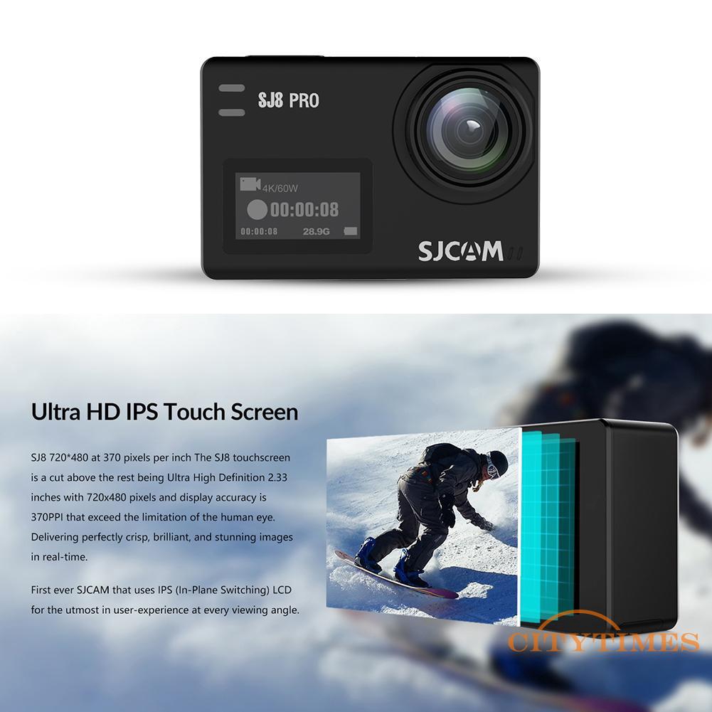 Camera Hành Trình Góc Rộng 170 Độ Sjcam Sj8 Pro 2.33 Inch | WebRaoVat - webraovat.net.vn