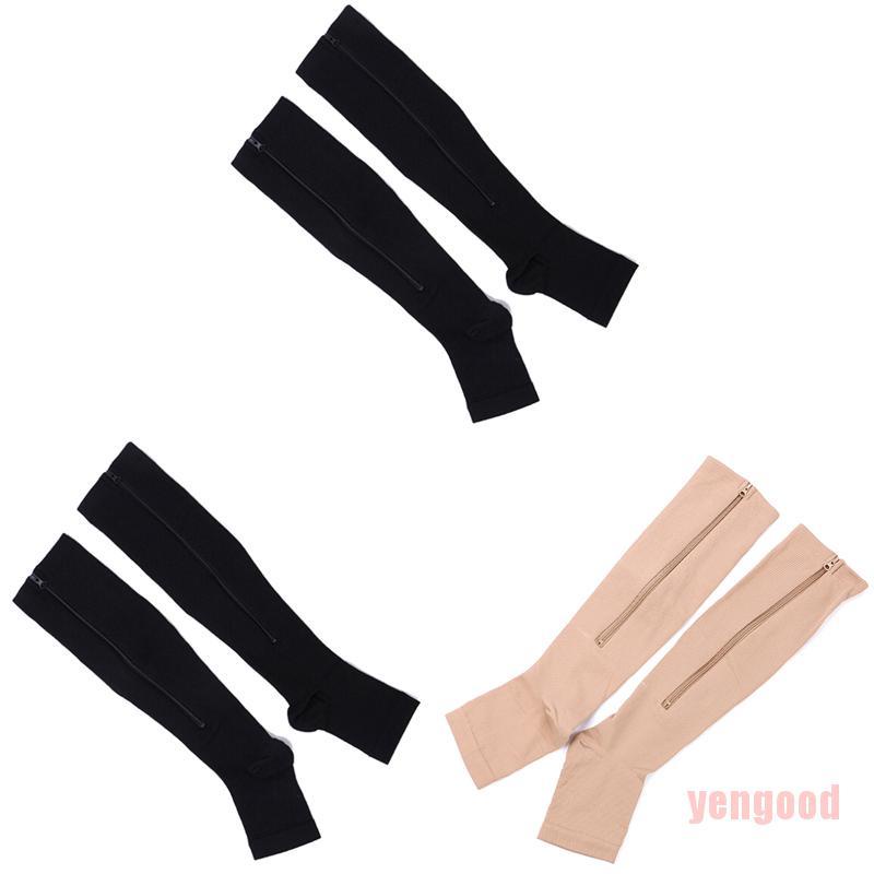 1 Đôi Tất Hở Ngón Giảm Đau Tiện Dụng