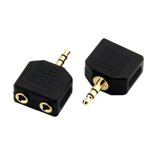 Jack Chia Âm Thanh 1 Ra 2 Cổng Audio 3.5mm