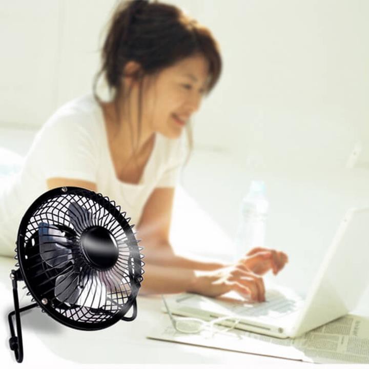 Quạt sắt mini  Loại cực mát cực mạnh -MÀU NGẪU NHIÊN