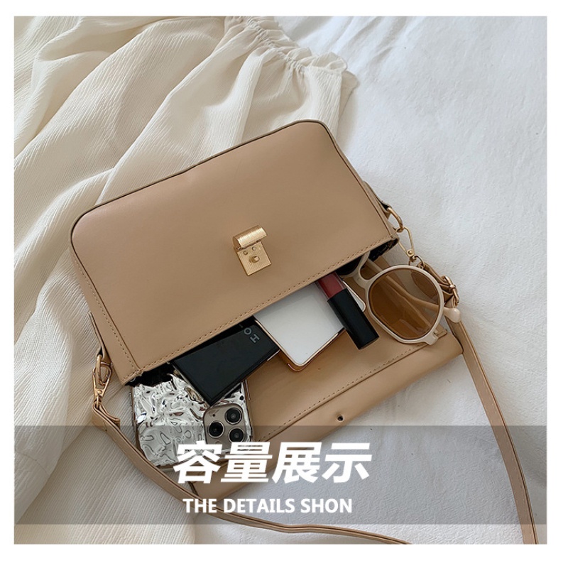 Túi Đeo Vai Hình Vuông Cỡ Nhỏ Thiết Kế Đơn Giản Thời Trang Cho Nữ