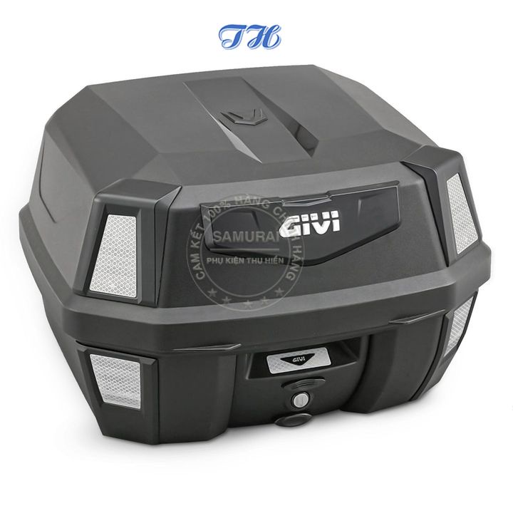 Thùng sau givi B42N-ADV 42 Lit  có tựa lưng, chống sốc, phản quang hàng chính hãng bảo hành 2 năm