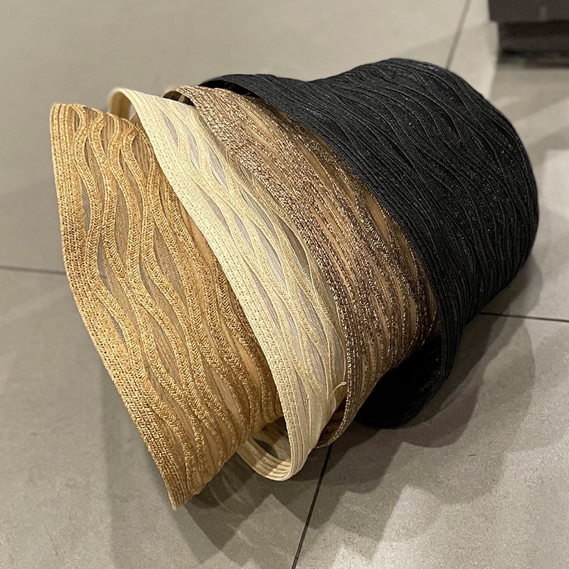 Nón Tai Bèo Đan Cói Phối Lưới Thoáng Khí Phong Cách Nhật Bản Màu Sắc Thời Trang Xuân Hè Dễ Phối Đồ