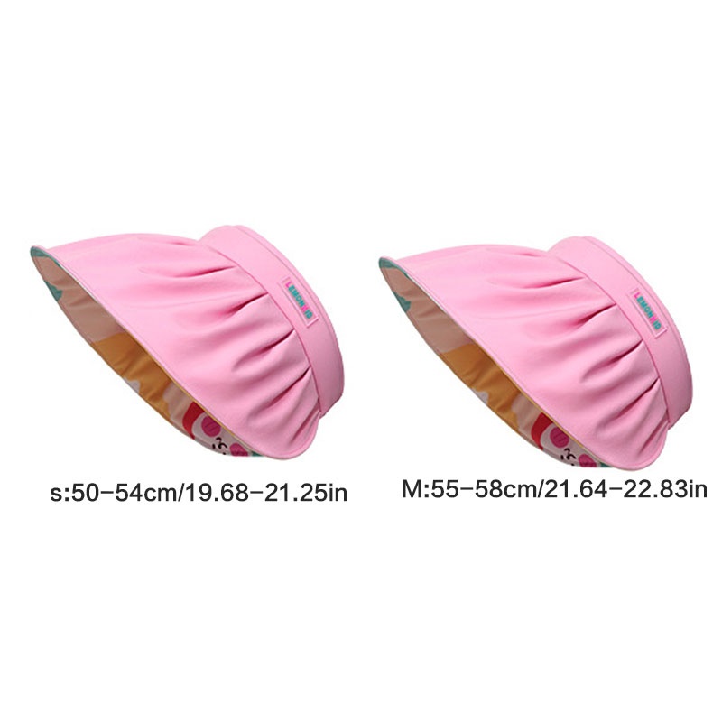 Mũ Lưỡi Trai Nửa Đầu Chống Nắng In Hình Thỏ Hồng Thời Trang Mùa Hè Cho Mẹ Và Bé
