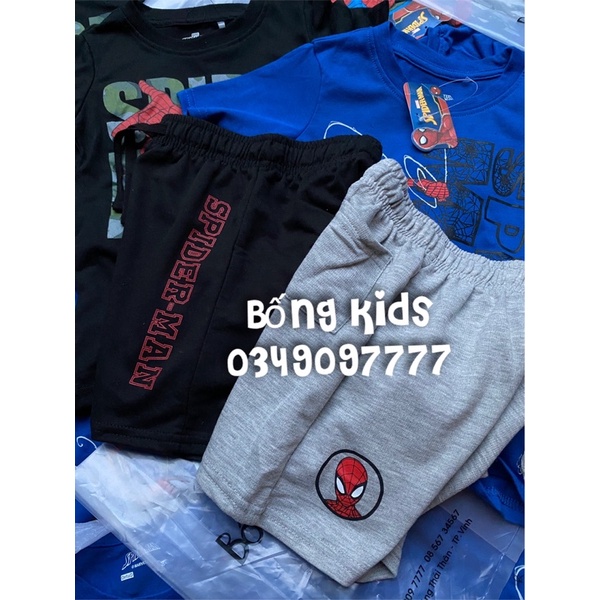 Bộ Hè Bé Trai In Hình Delta