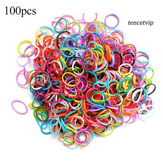 Set 100 Dây Thun Buộc Lông Cho Thú Cưng Tiện Dụng